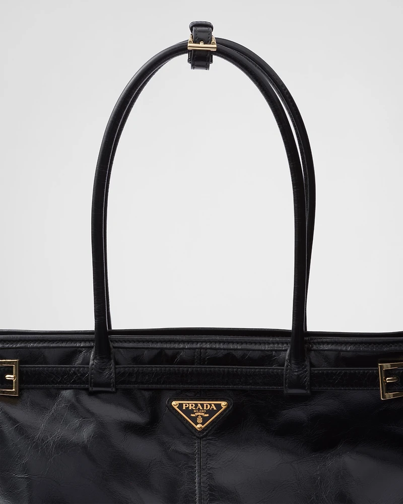 Prada Bonnie extra-large leather handbag