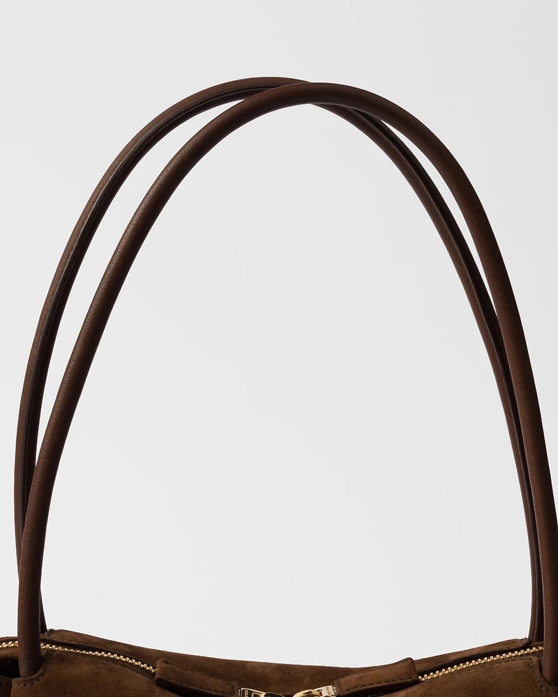 Prada Darling medium suede shoulder bag