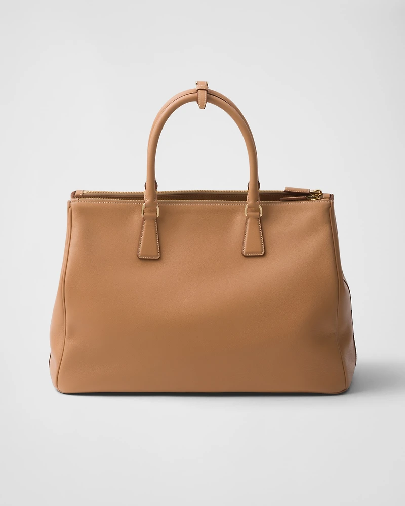 Prada Buckle extra-large leather bag