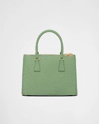 Prada Galleria medium ostrich leather bag
