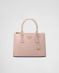 Prada Galleria medium crocodile leather bag