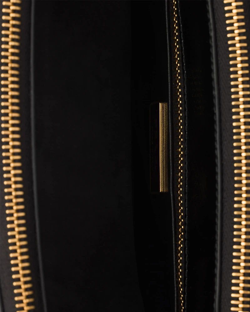 Prada Galleria small patent Saffiano leather bag