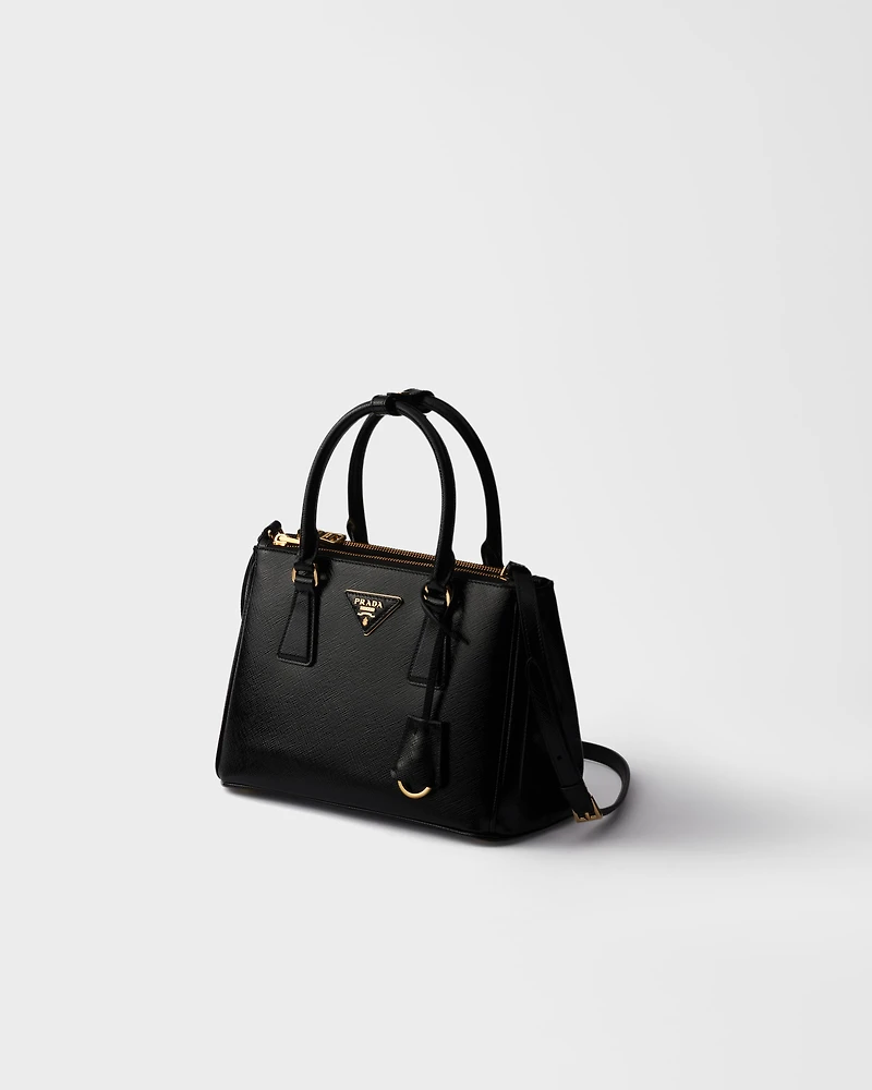 Prada Galleria small patent Saffiano leather bag