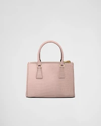 Prada Galleria small crocodile leather bag