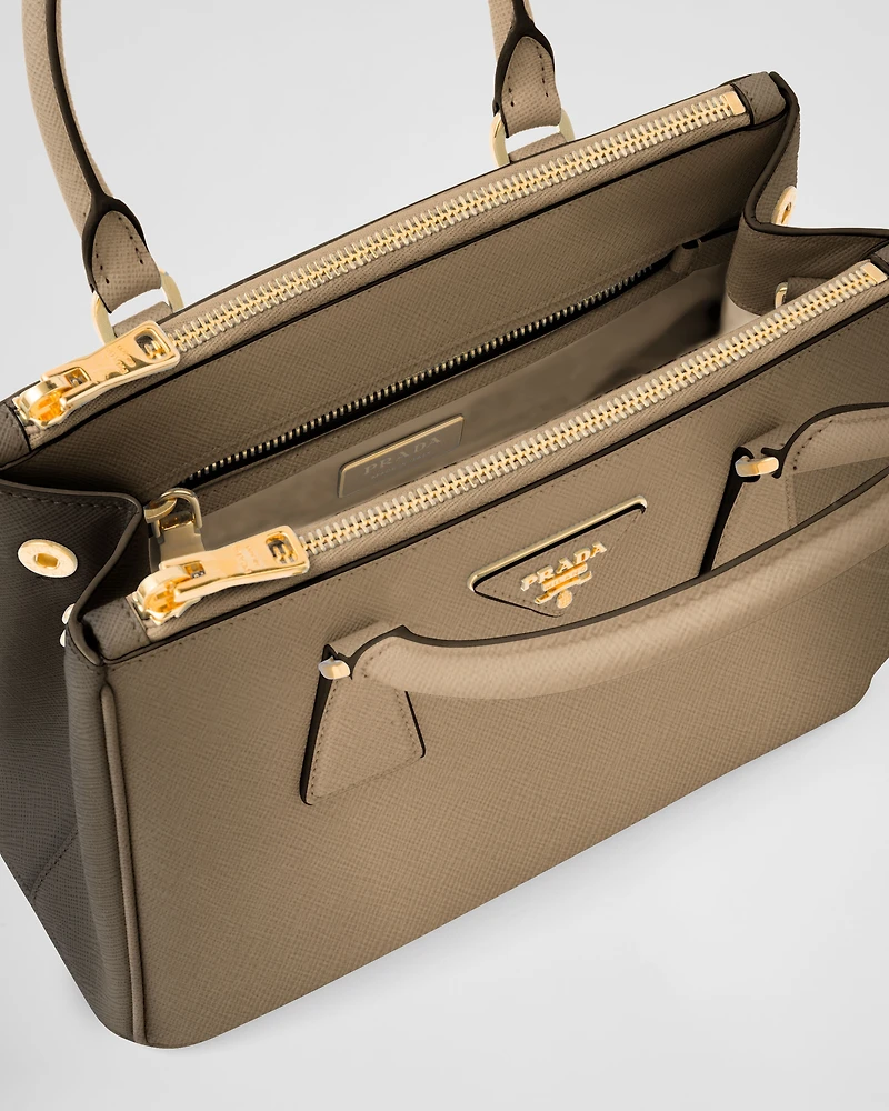 Prada Galleria small ombré Saffiano leather bag