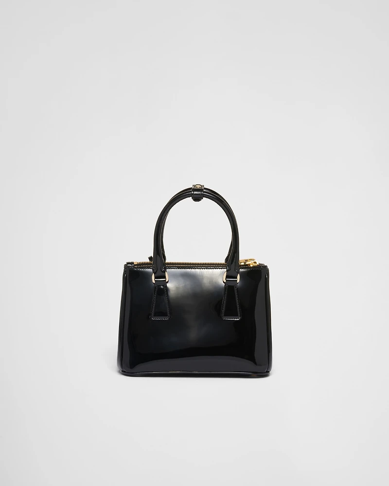 Prada Galleria mini patent leather bag