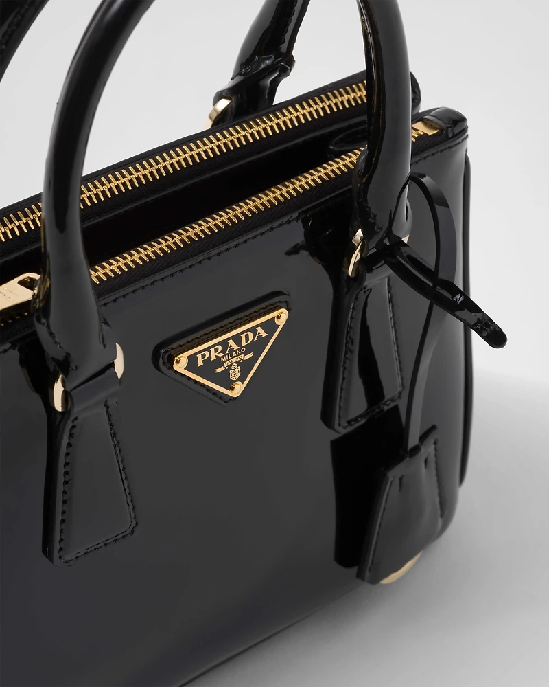 Prada Galleria mini patent leather bag