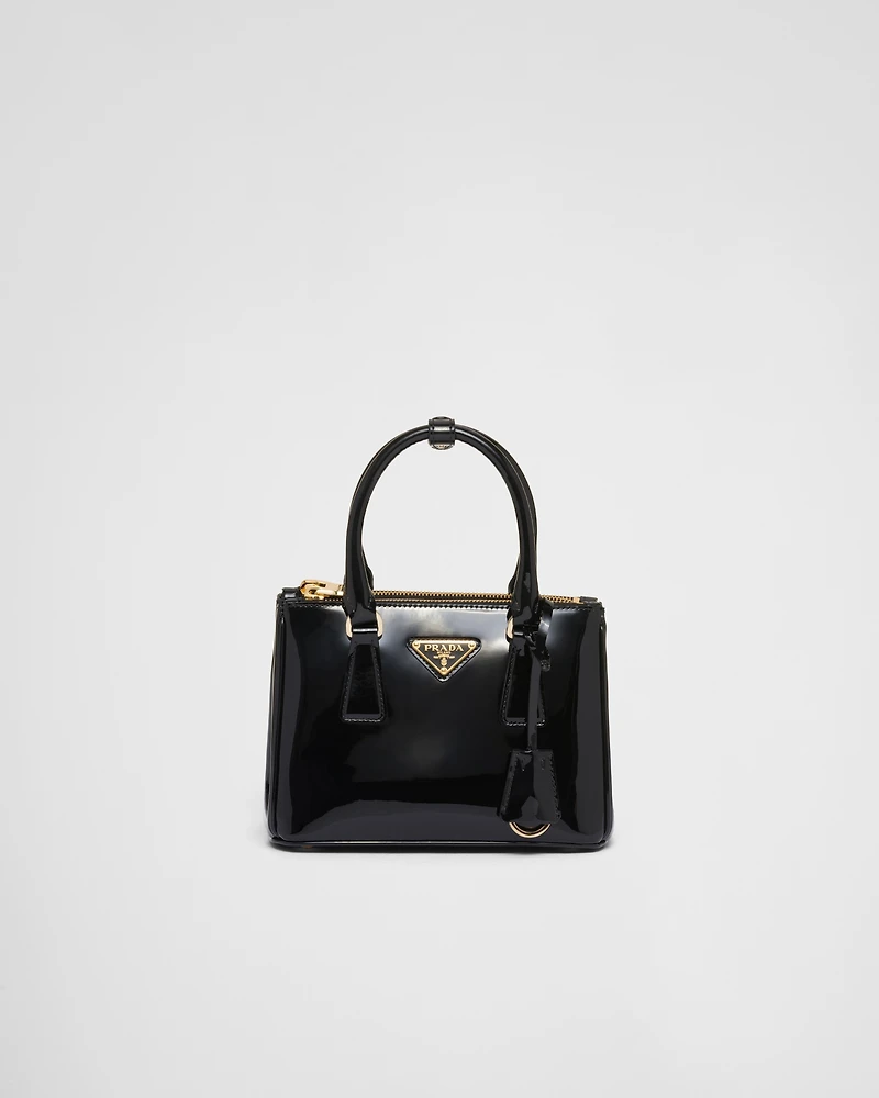 Prada Galleria mini patent leather bag