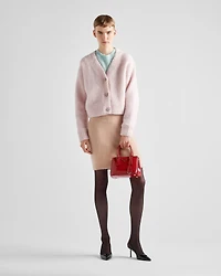 Prada Galleria mini patent leather bag