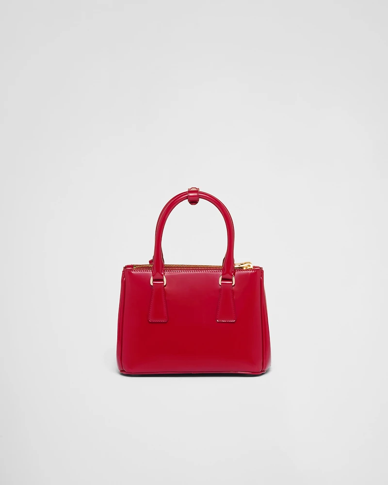 Prada Galleria mini patent leather bag