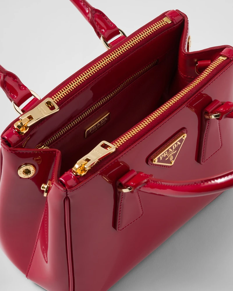 Prada Galleria mini patent leather bag