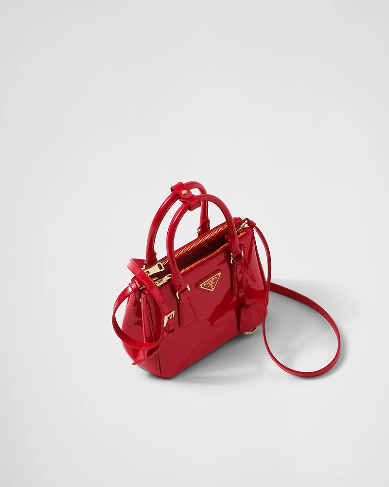 Prada Galleria mini patent leather bag