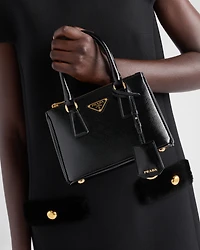 Prada Galleria mini patent Saffiano bag