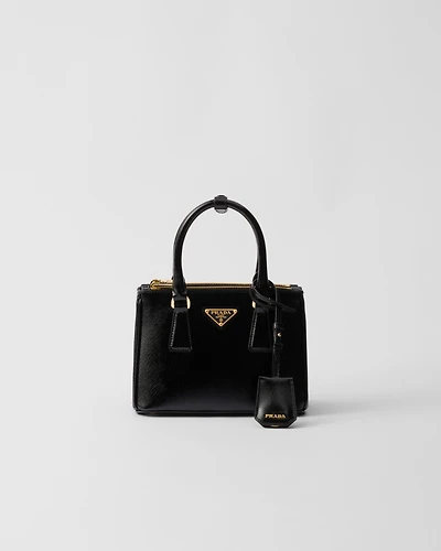 Prada Galleria mini patent Saffiano bag