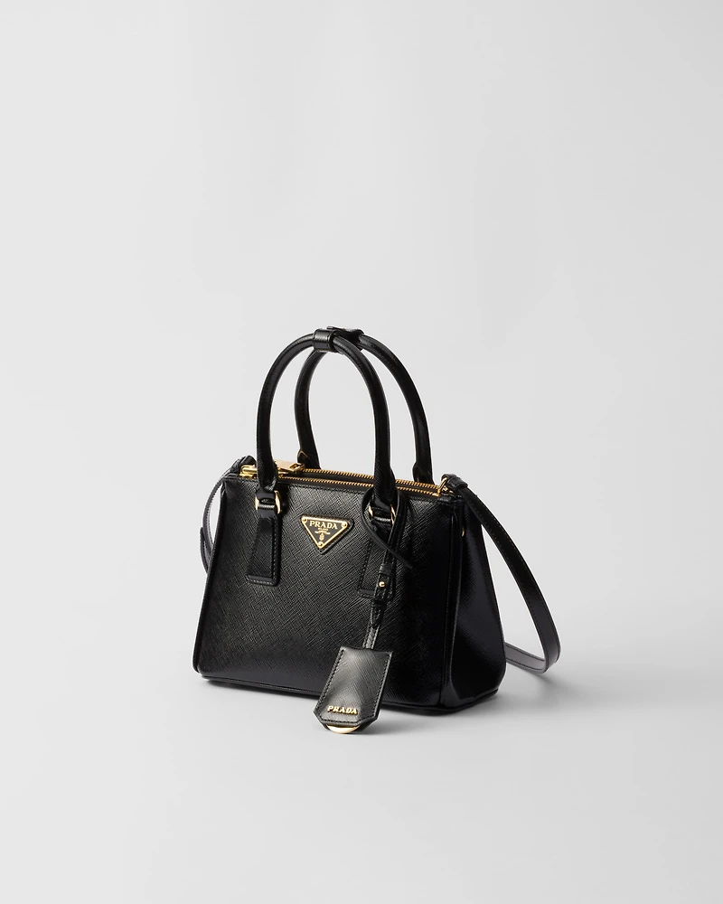 Prada Galleria mini patent Saffiano bag