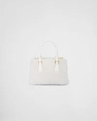 Prada Galleria mini shearling bag