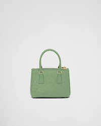 Prada Galleria mini ostrich leather bag