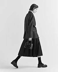 Prada Galleria mini crocodile leather bag