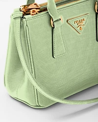 Prada Galleria mini lizard skin bag