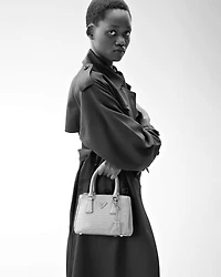 Prada Galleria mini lizard skin bag