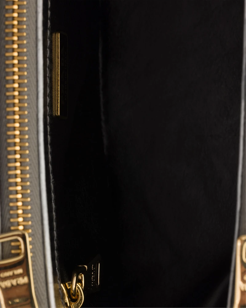 Prada Galleria patent Saffiano leather mini-bag