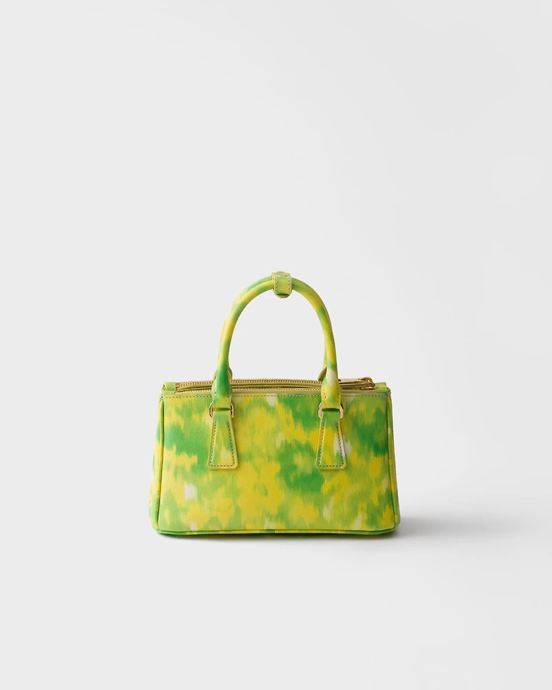 Prada Galleria mini printed Saffiano leather bag