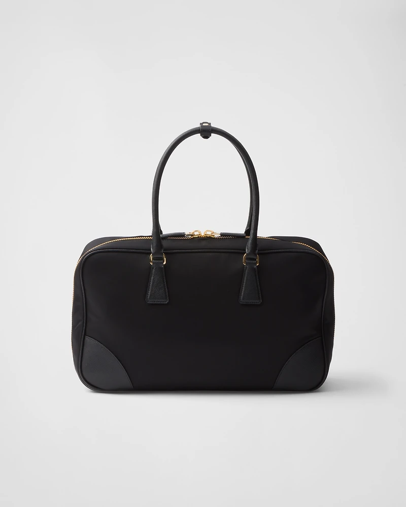 Prada Re-Edition 1978 large Re-Nylon and Saffiano leather two-handle bag