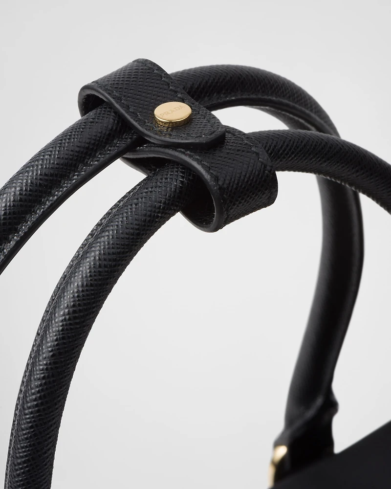 Prada Re-Edition 1978 large Re-Nylon and Saffiano leather two-handle bag