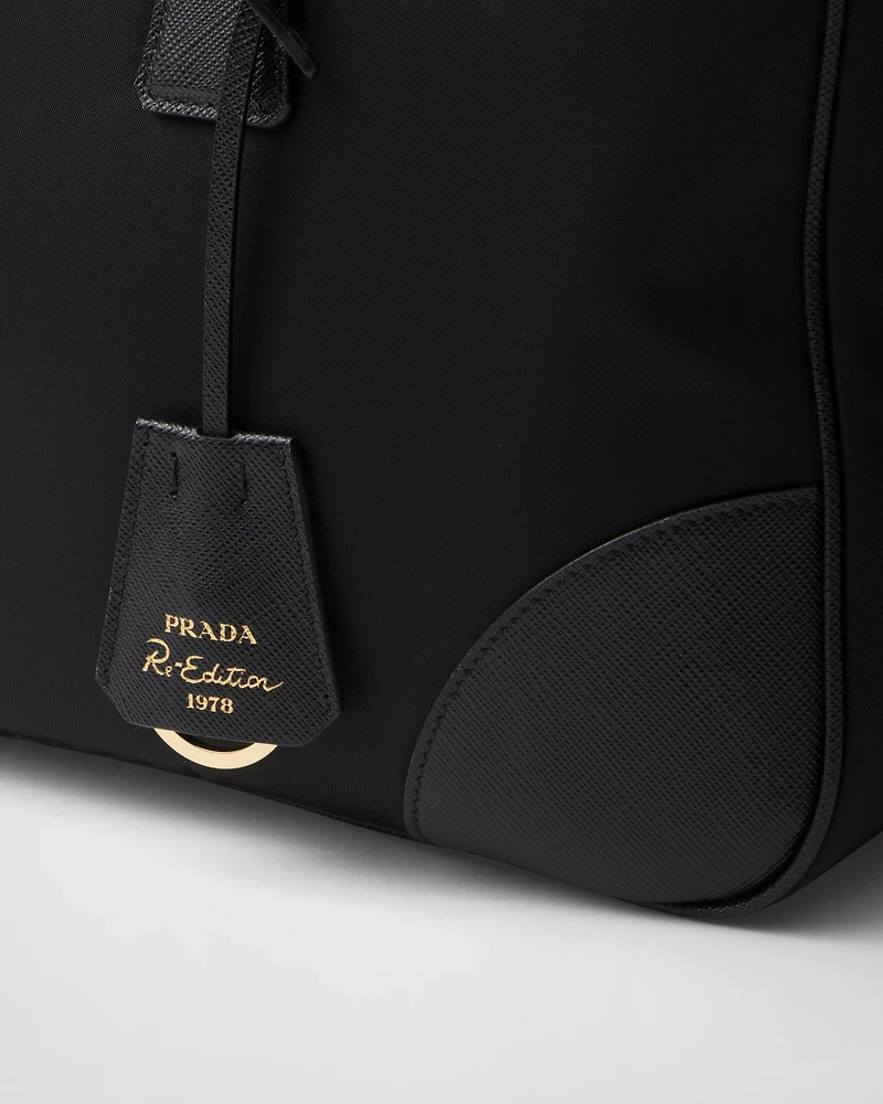 Prada Re-Edition 1978 large Re-Nylon and Saffiano leather two-handle bag