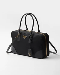 Prada Re-Edition 1978 large Re-Nylon and Saffiano leather two-handle bag