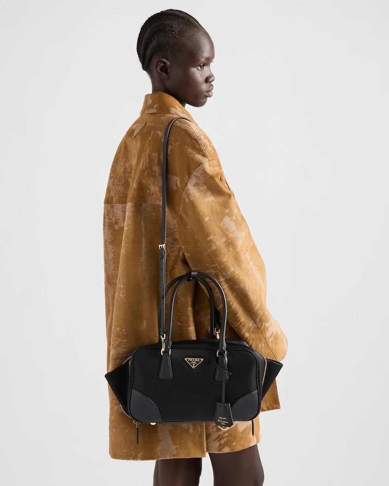 Prada Re-Edition 1978 medium Re-Nylon and Saffiano leather two-handle bag
