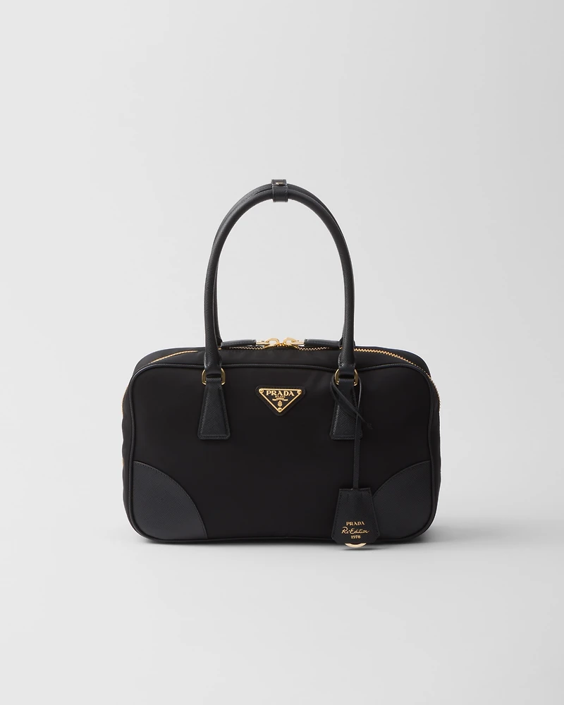 Prada Re-Edition 1978 medium Re-Nylon and Saffiano leather two-handle bag