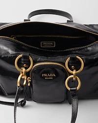 Prada Dangle medium leather top-handle bag