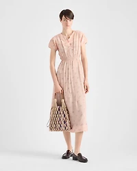 Prada Noué medium cotton macramé bag