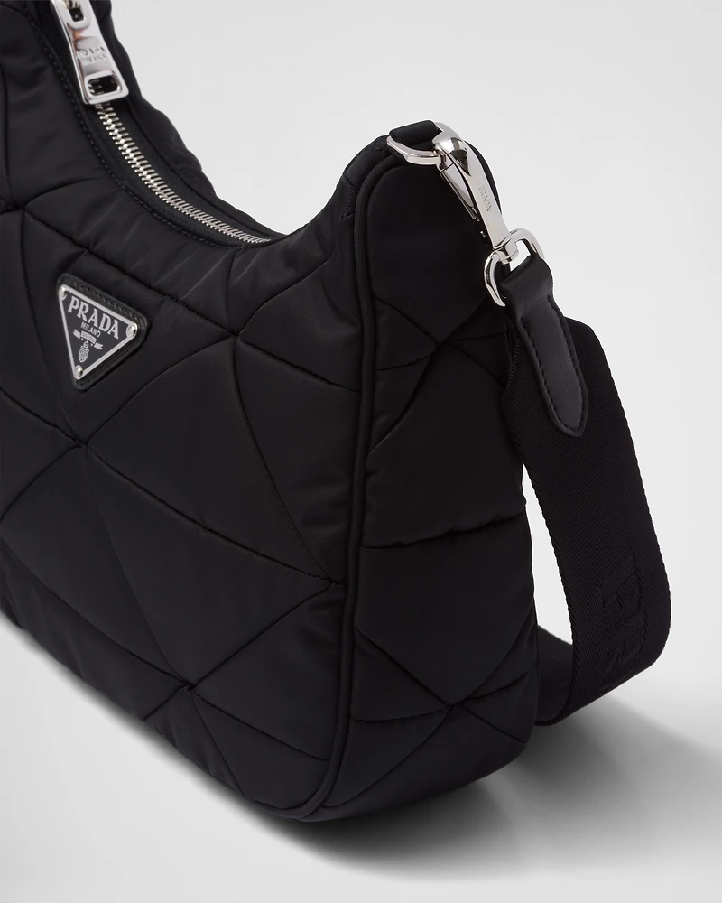 Padded Re-Nylon shoulder bag