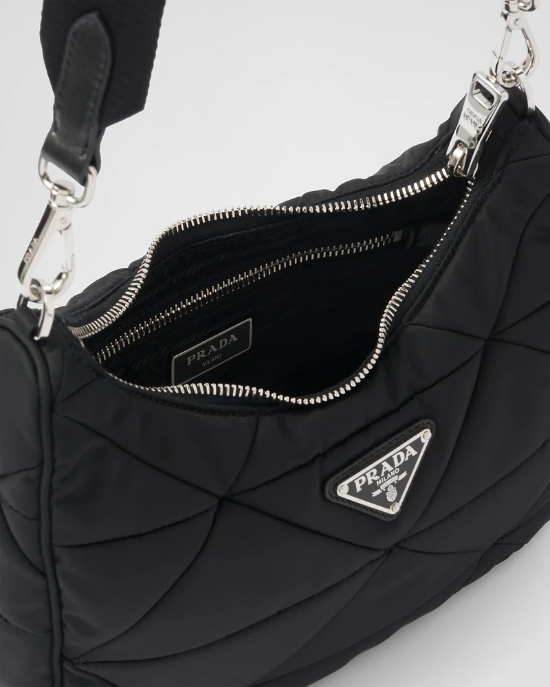 Padded Re-Nylon shoulder bag