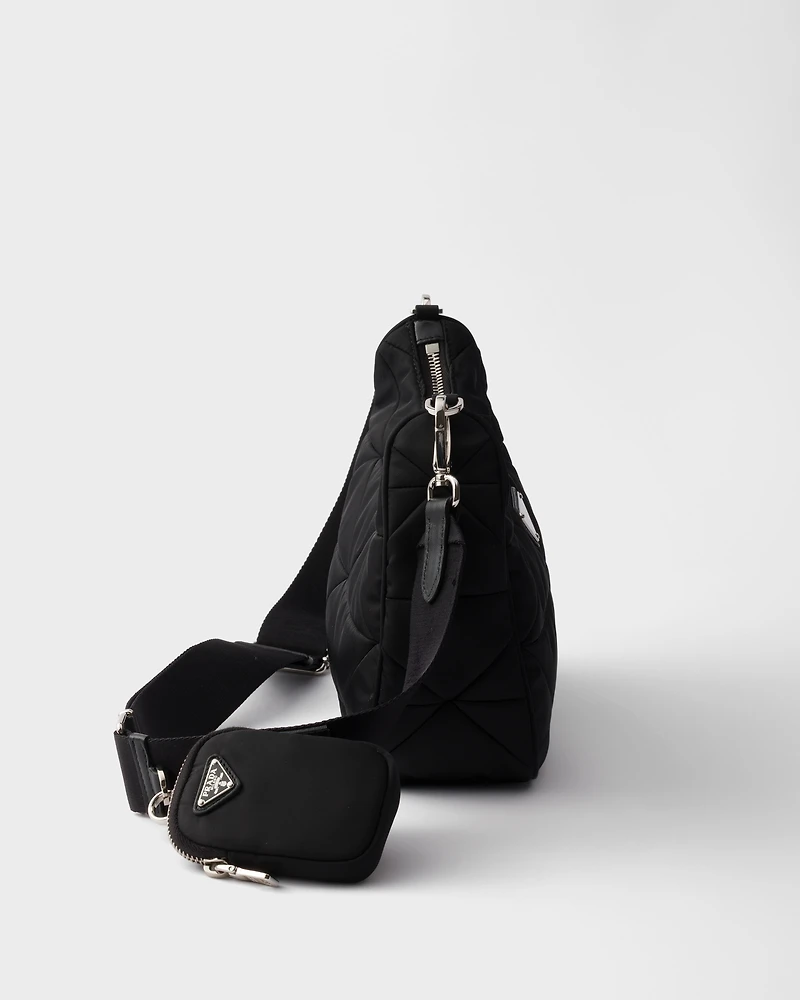 Padded Re-Nylon shoulder bag