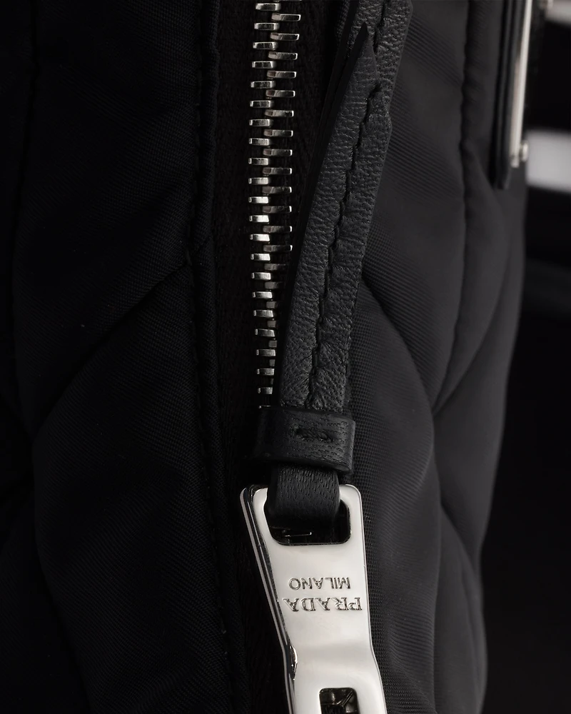 Padded Re-Nylon shoulder bag