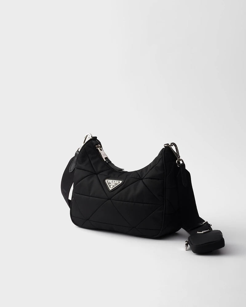 Padded Re-Nylon shoulder bag