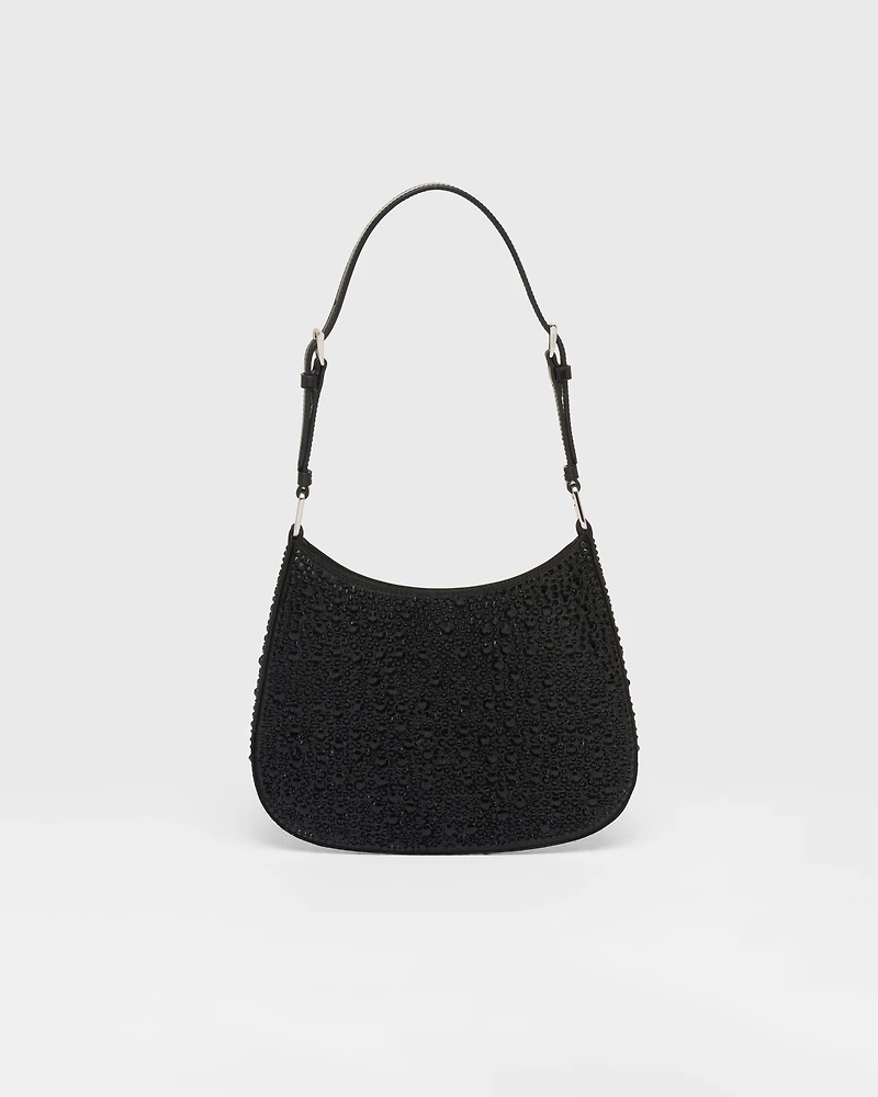 Prada Cleo satin bag with crystals