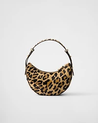 Prada Arqué printed leather shoulder bag