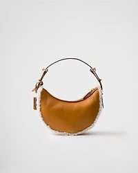 Prada Arqué small shearling shoulder bag