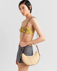 Prada Arqué crochet shoulder bag