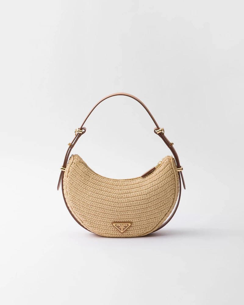 Prada Arqué crochet shoulder bag
