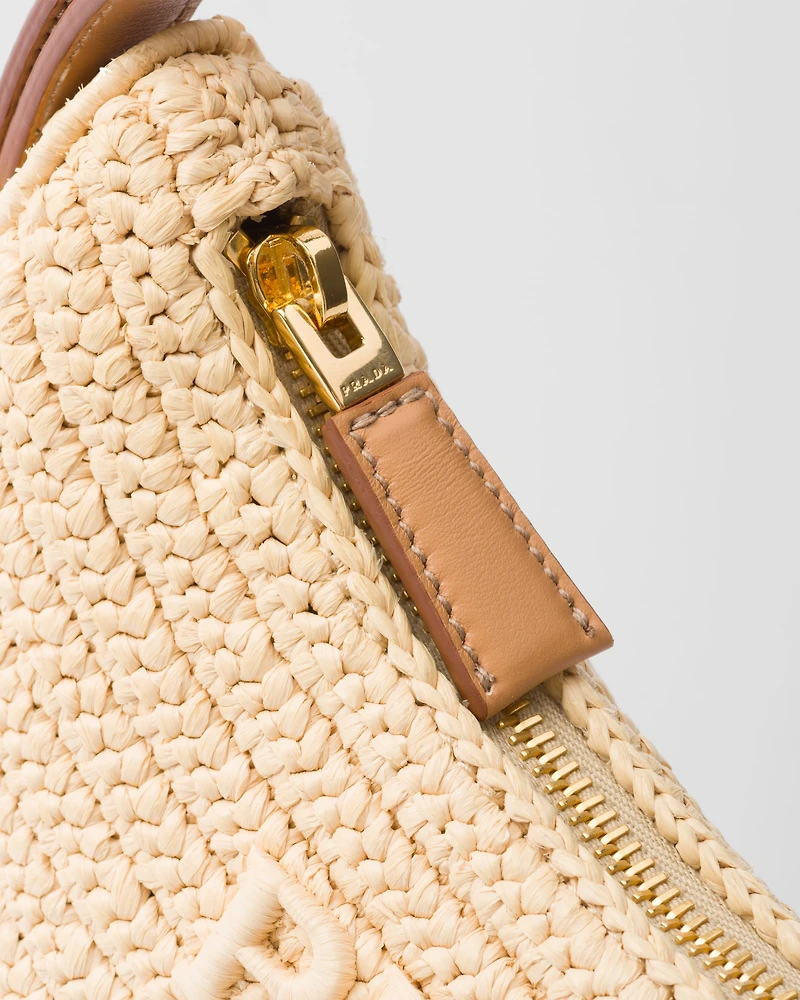 Prada Arqué crochet shoulder bag