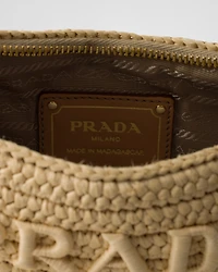 Prada Arqué crochet shoulder bag