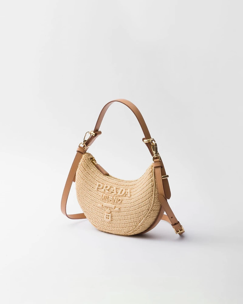 Prada Arqué crochet shoulder bag