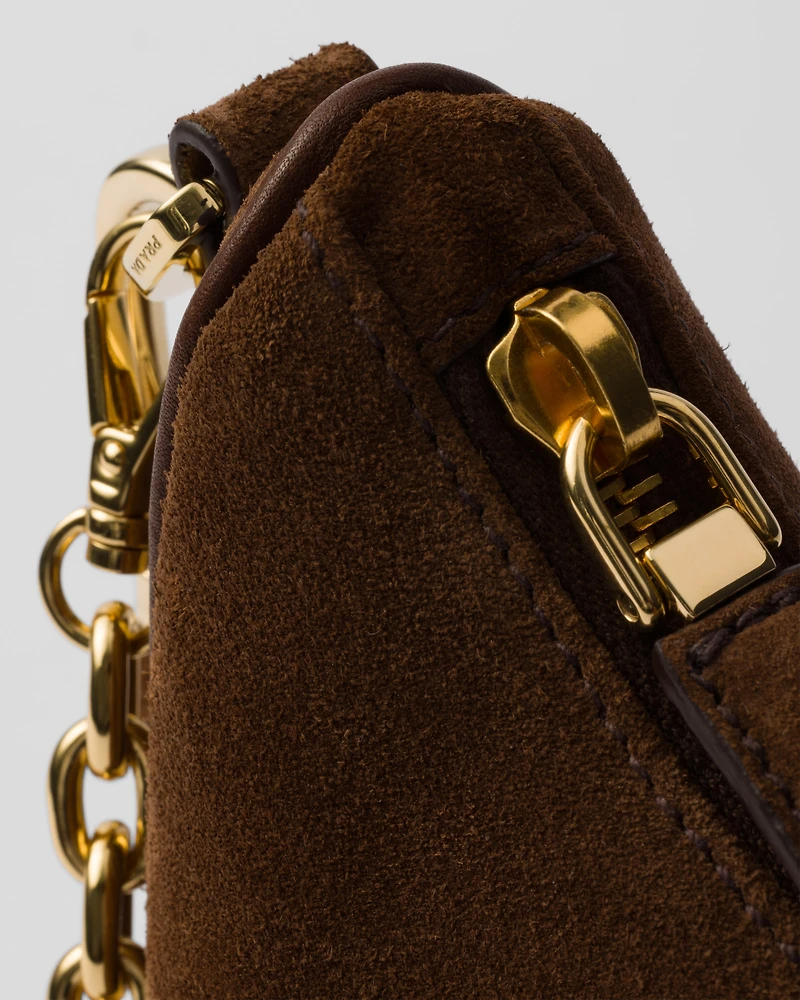 Prada Re-Edition mini suede bag