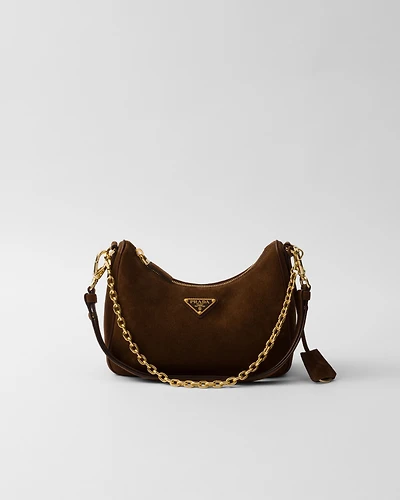 Prada Re-Edition mini suede bag