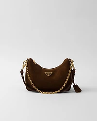 Prada Re-Edition mini suede bag